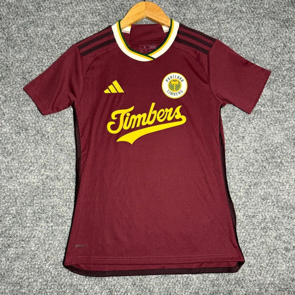 Portland Timbers Jersey MLS Adidas Soccer Maroon Size Small Brand New With Tags